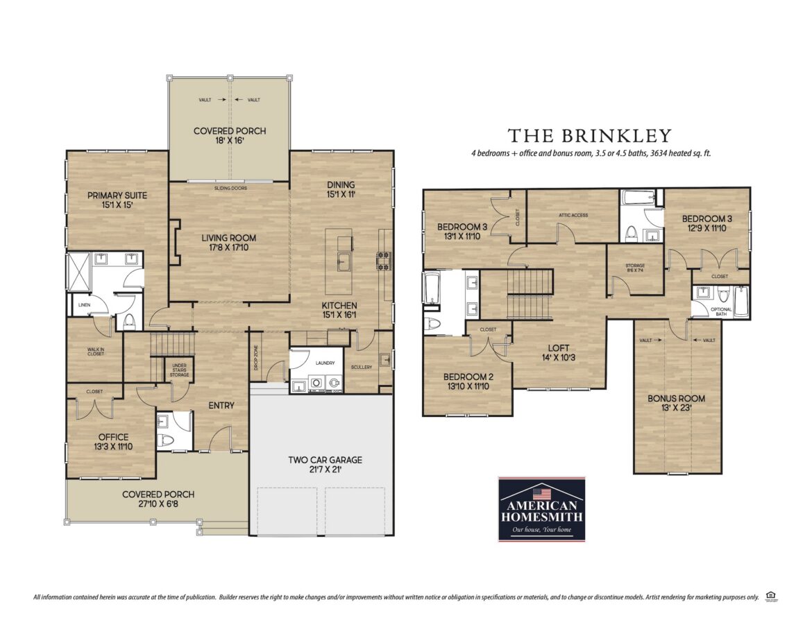 The Brinkley - American Homesmith